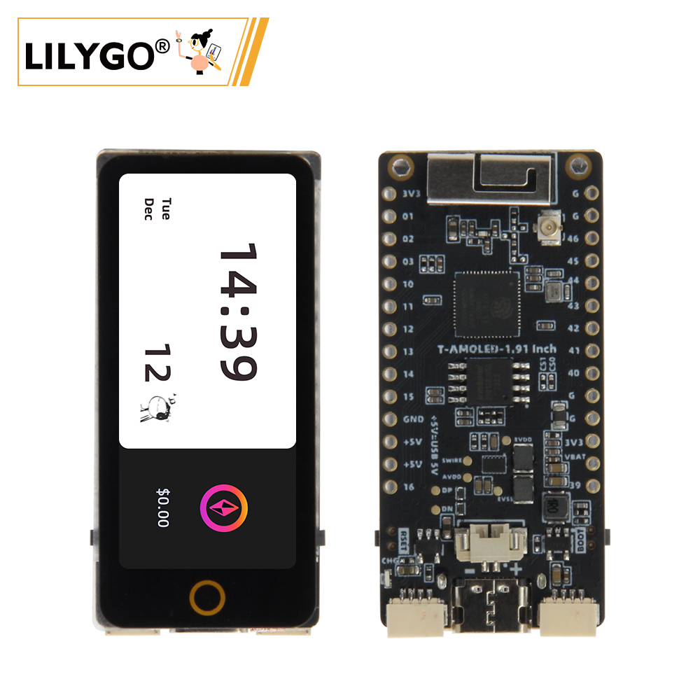 Ttgo T Watch - LILYGO® T-Display-S3 AMOLED ขนาด 1.91 นิ้ว