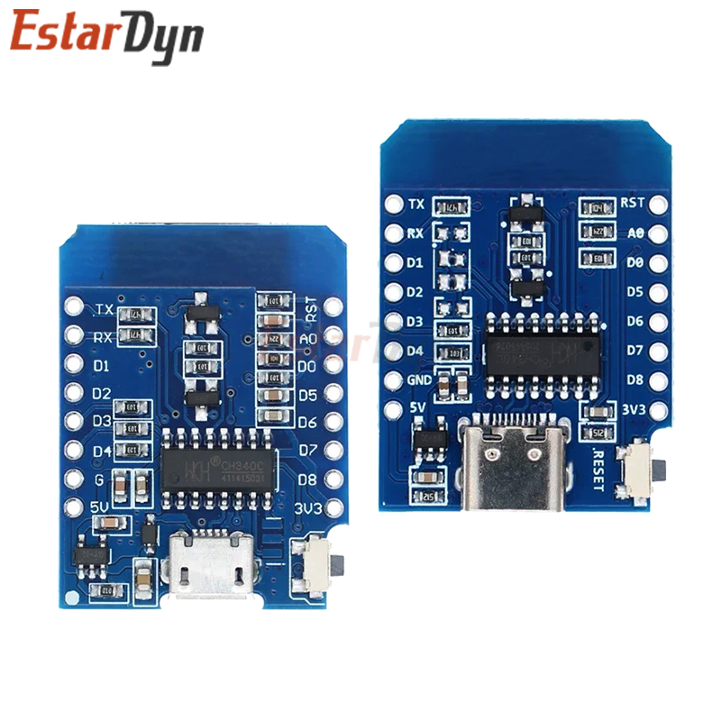 D1 Mini TYPE-C/MICRO ESP8266 E - Nodemcuv2 บทวิจารณ์และราคา