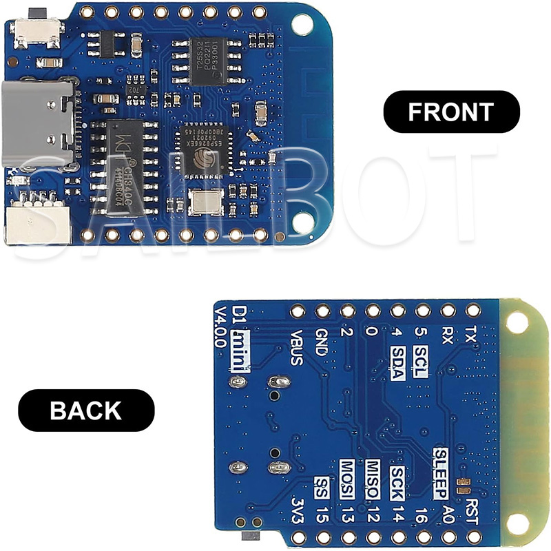 1-10PCS WeMos D1 Mini ESP8266  - Wemos D1 บทวิจารณ์และราคา