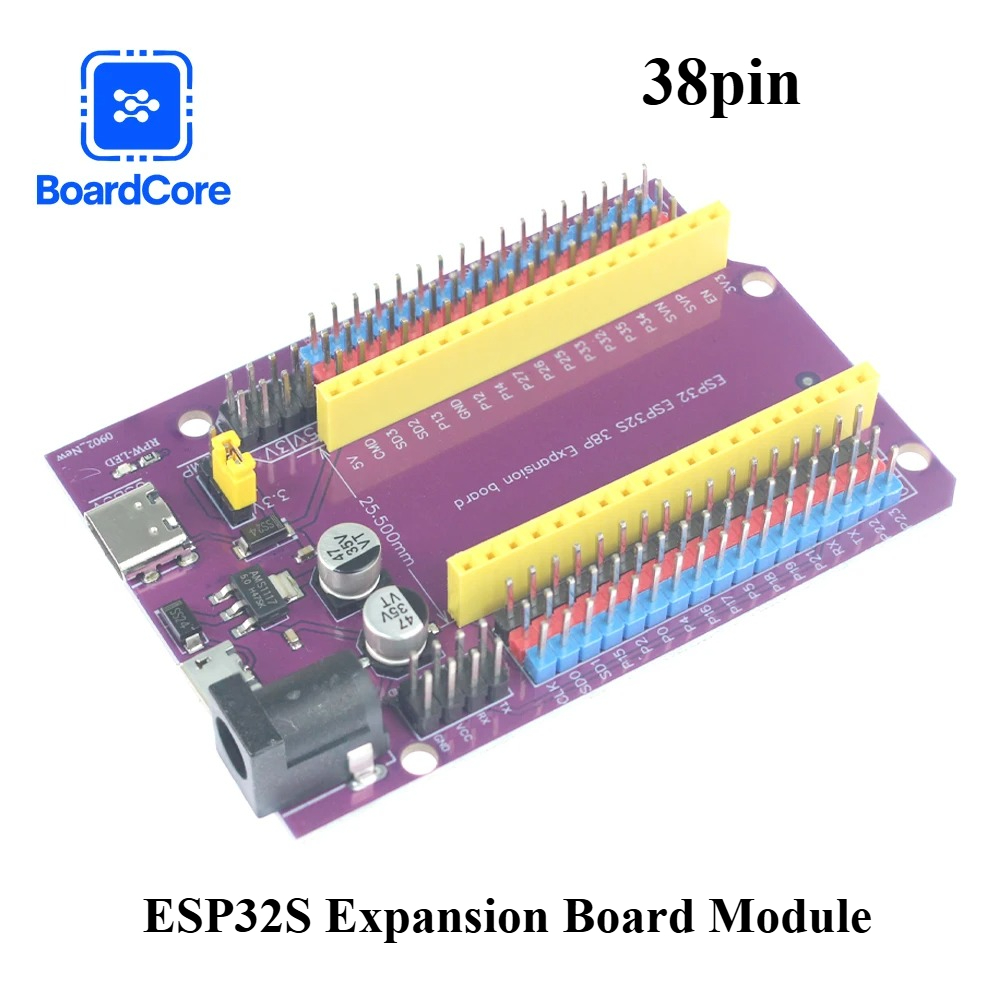 โมดูลบอร์ดขยาย ESP32S 38 พิน ส - Nodemcu 32S บทวิจารณ์และราคา