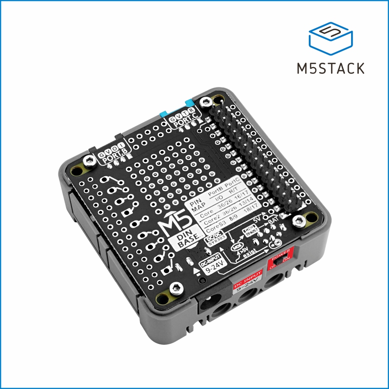 ฐาน Din อย่างเป็นทางการของ M5S - M5Stack บทวิจารณ์และราคา