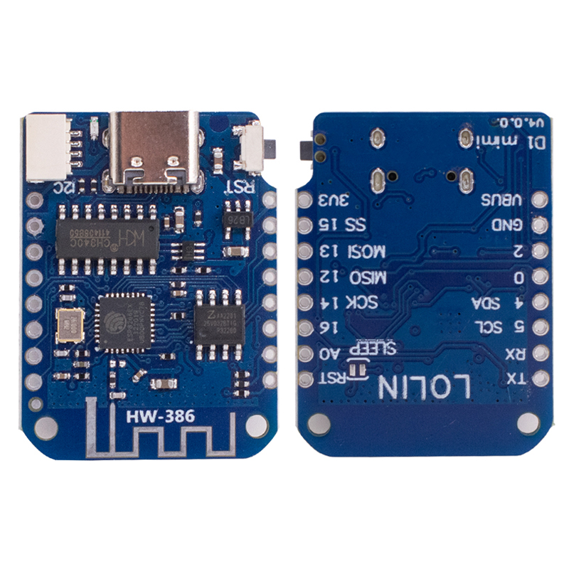 WEMOS D1 Mini V4.0.0 TYPE-C US - Wemos D1 Mini บทวิจารณ์และราคา