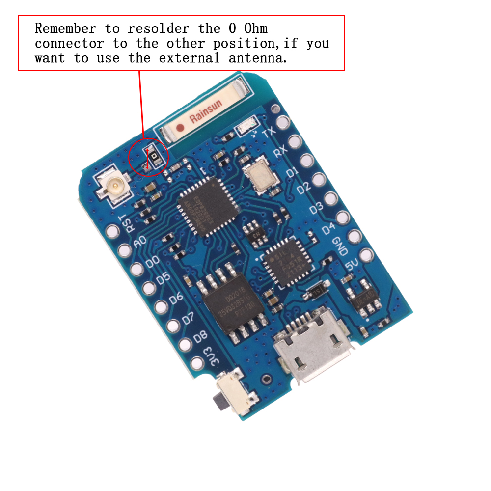WeMos D1 Mini Pro V3.0 NodeMcu - Wemos D1 บทวิจารณ์และราคา