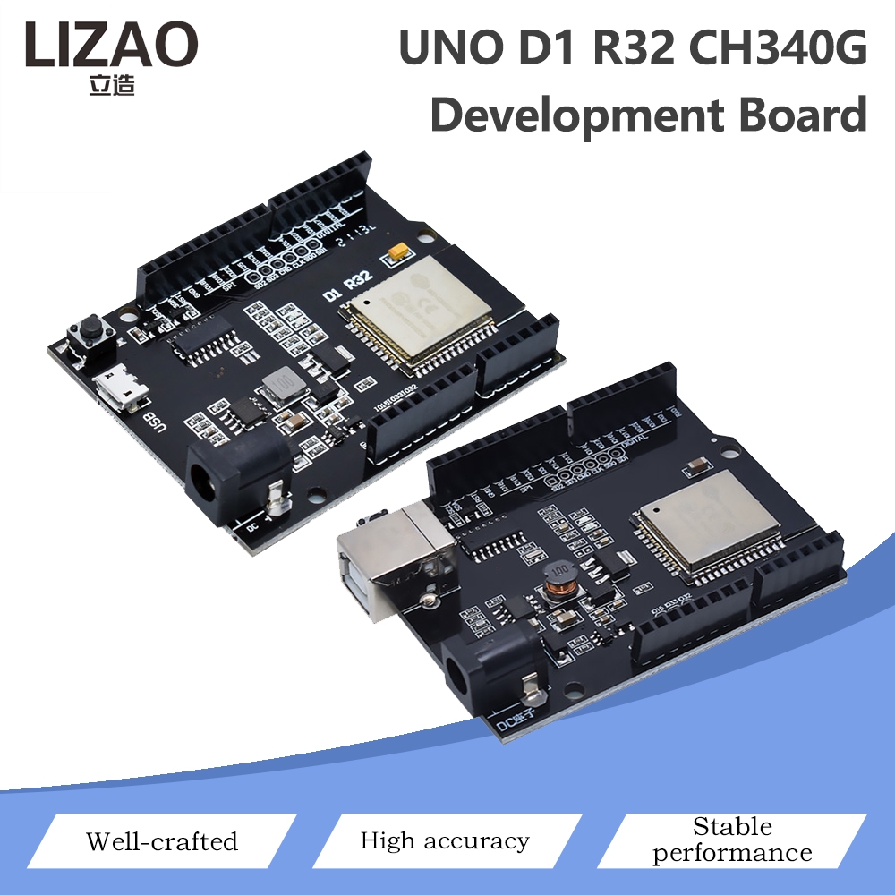 บอร์ดพัฒนา ESP32 D1 R32 CH340G - Wemos D1 บทวิจารณ์และราคา