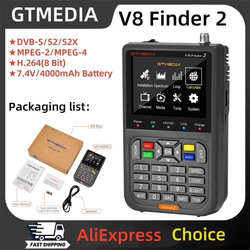 เครื่องค้นหาสัญญาณดาวเทียม GTM - Devkitc บทวิจารณ์และราคา