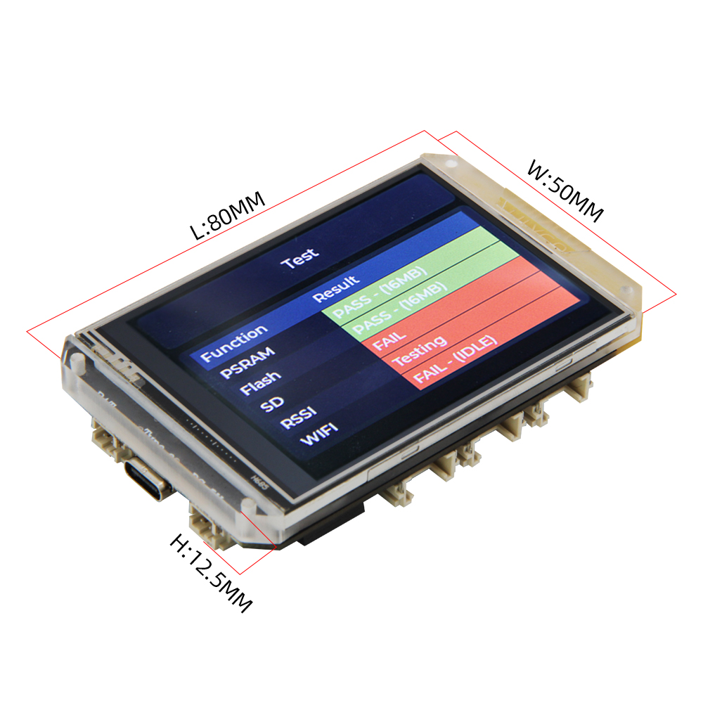 บอร์ดพัฒนา TTGO T-HMI ESP32-S3 - Ttgo Tdisplay บทวิจารณ์และราคา