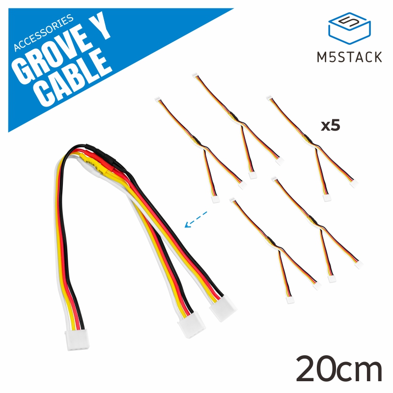 M5Stack Official Grove Y Cable - M5Stack Core2 บทวิจารณ์และราคา
