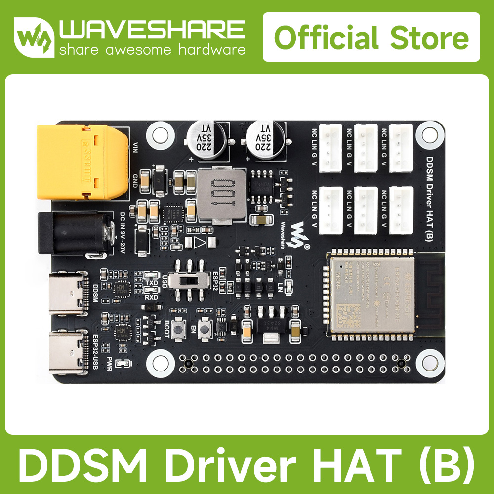 บอร์ดควบคุมเซอร์โวมอเตอร์แบบได - Waveshare Esp32 บทวิจารณ์และราคา