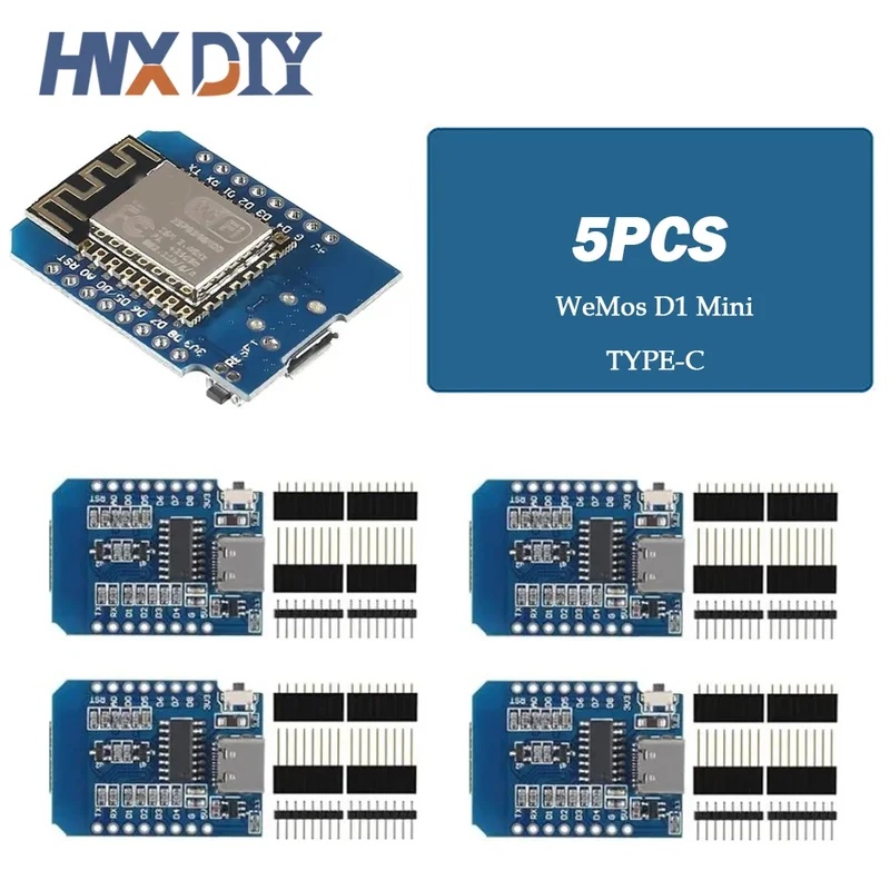 1-10 ชิ้น D1 Mini Nodemcu ESP8 - Wemos D1 Mini บทวิจารณ์และราคา