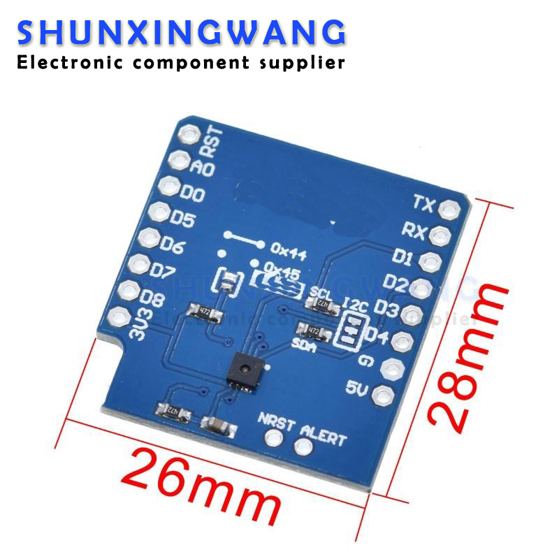 SHT30 Shield สําหรับ WEMOS D1  - Wemos D1 Mini บทวิจารณ์และราคา