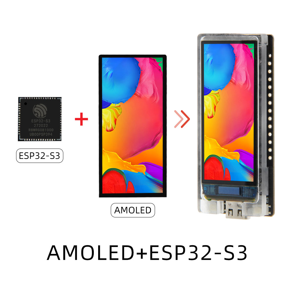 LILYGO® T-Display-S3 AMOLED ขน - Ttgo T Watch บทวิจารณ์และราคา