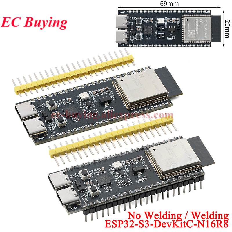 ESP32-S3-DevKitC-N16R8 ESP32S3 - Esp32 S3 Devkitc 1 บทวิจารณ์และราคา