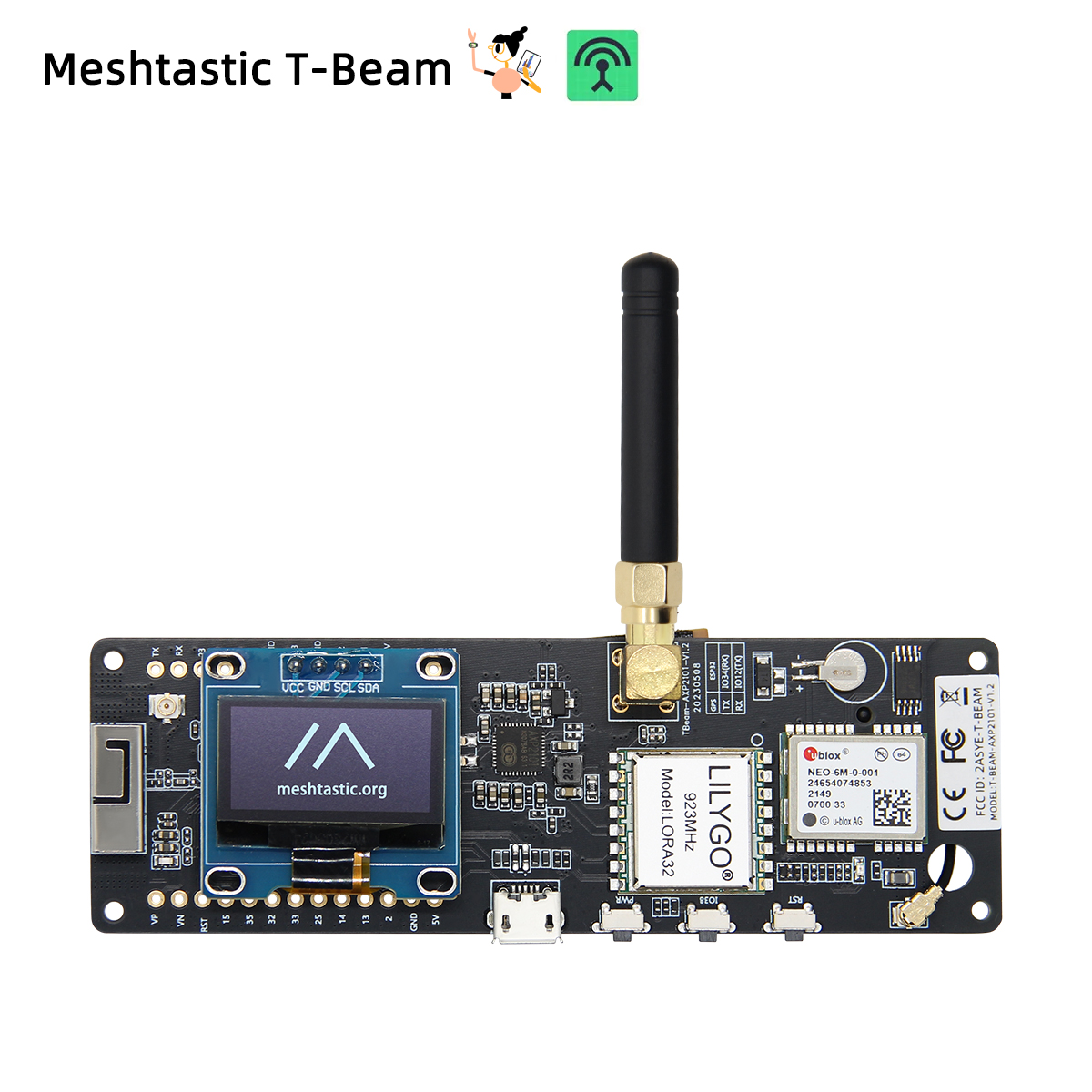 LILYGO® TTGO Meshtastic T-Beam - Ttgo Tdisplay บทวิจารณ์และราคา