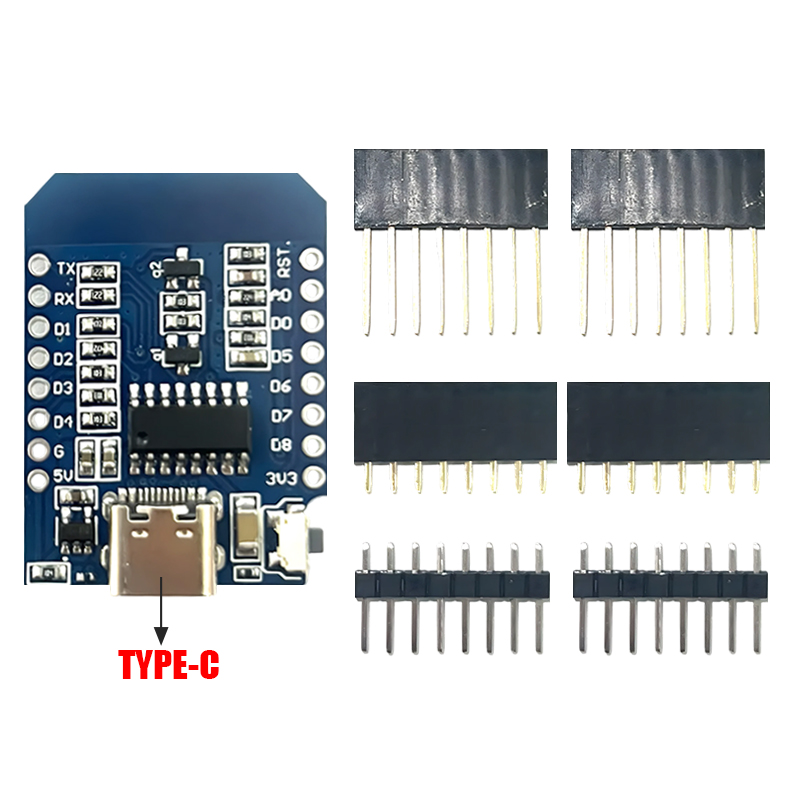 โมดูล XCW WeMos D1 Mini TYPE-C - Wemos D1 Mini บทวิจารณ์และราคา