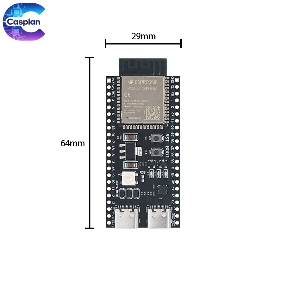 ชุดบอร์ด ESP32-S3-DevKitC-1 จำ - Esp32 S3 Devkitc 1 บทวิจารณ์และราคา