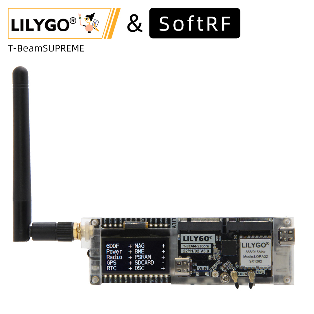 LILYGO® SoftRF T-Beam SUPREME  - Lolin S3 บทวิจารณ์และราคา