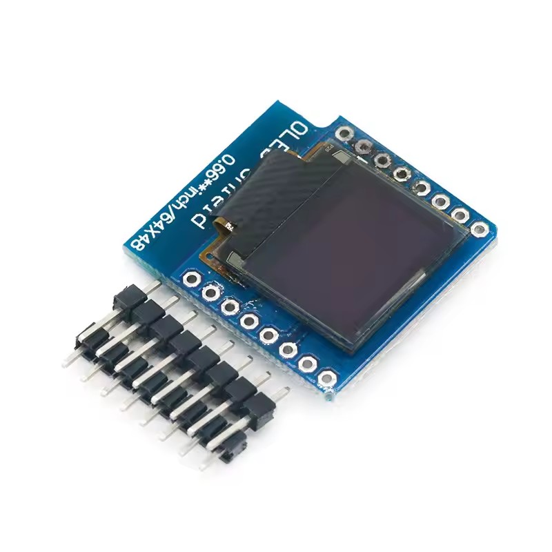 หน้าจอ OLED ขนาดเล็ก 0.66 นิ้ว - Wemos D1 Mini บทวิจารณ์และราคา