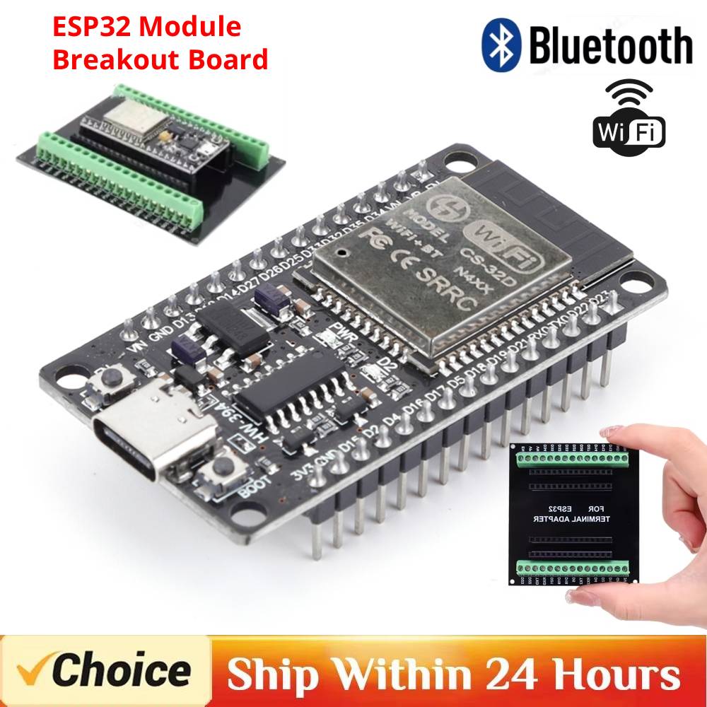 บอร์ดพัฒนา ESP-WROOM-32 ESP32- - Nodemcuv2 บทวิจารณ์และราคา