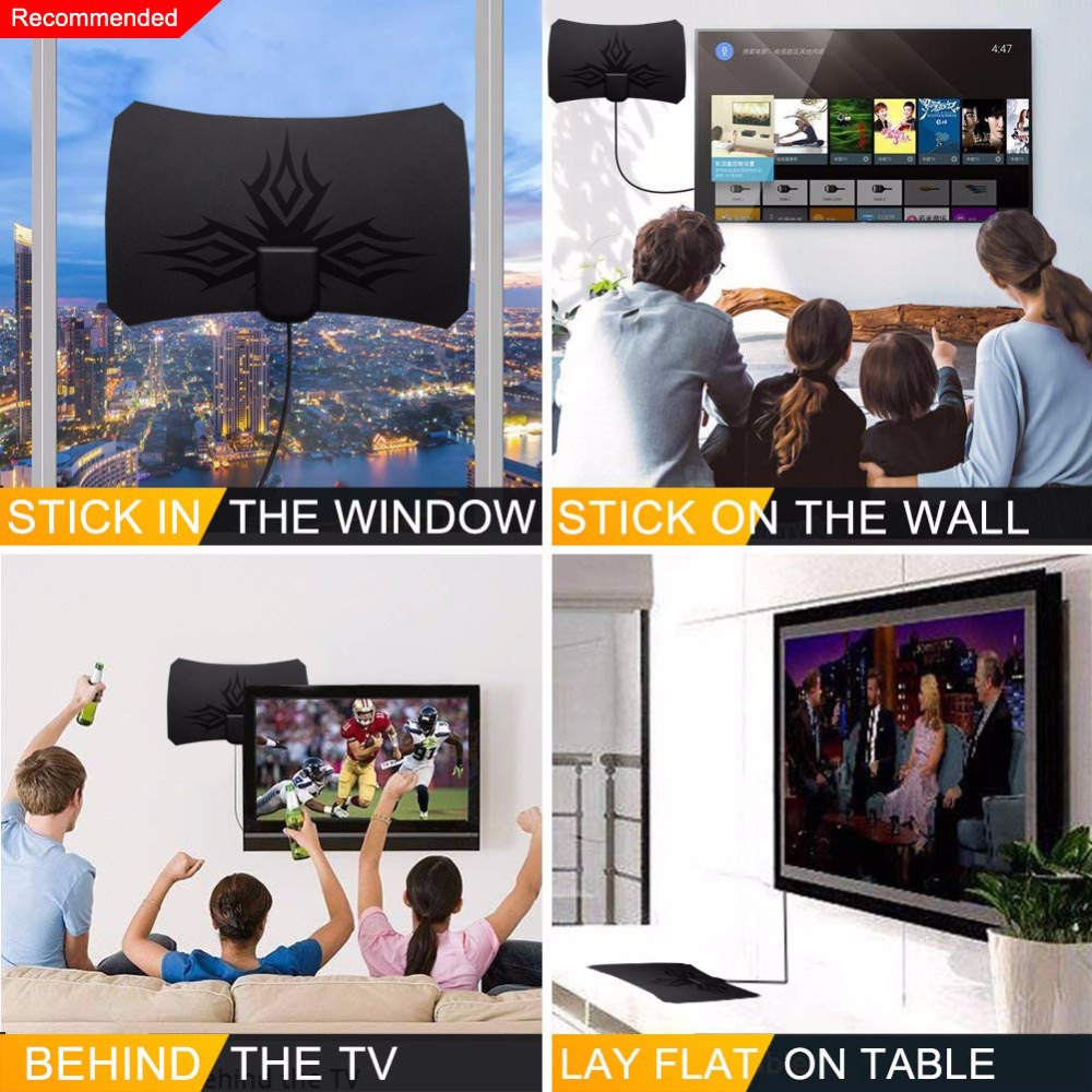 เสาอากาศทีวีดิจิตอล DVB T2 รุ่ - Devkitc บทวิจารณ์และราคา